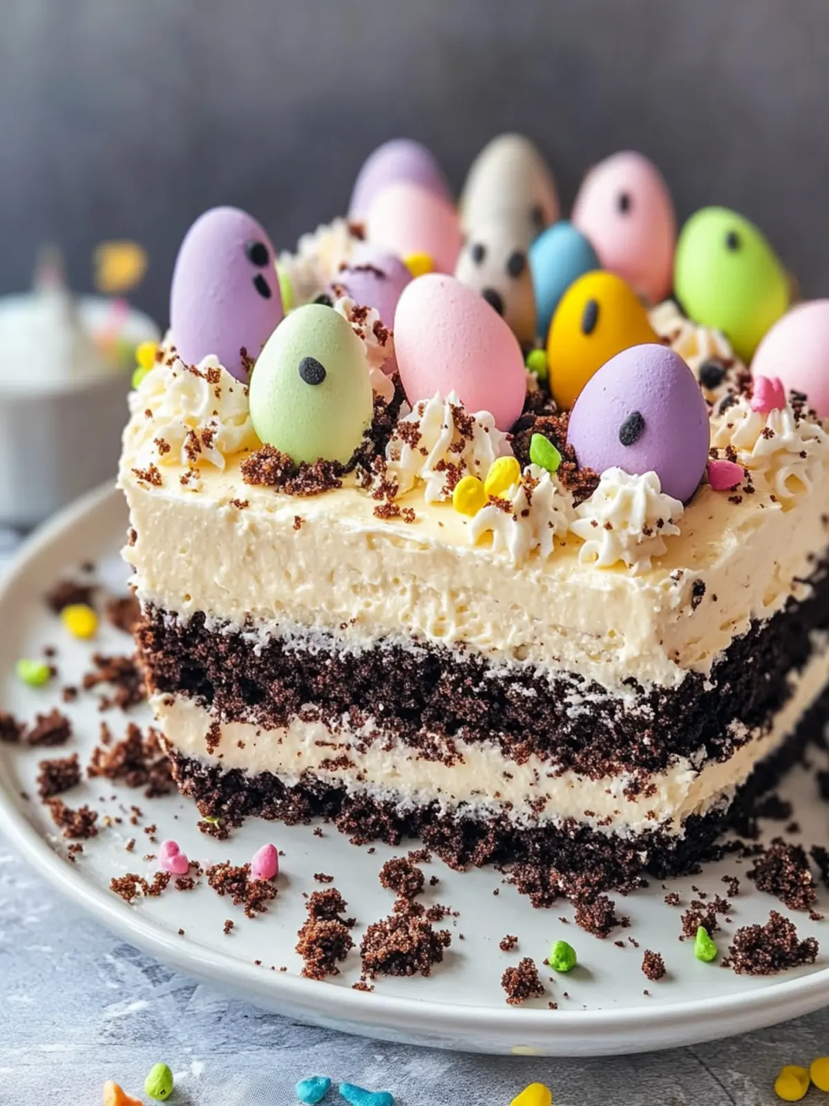 Easter Dirt Cake: No-Bake Delight for Sweet Spring Celebrations 5 Easter Dirt Cake