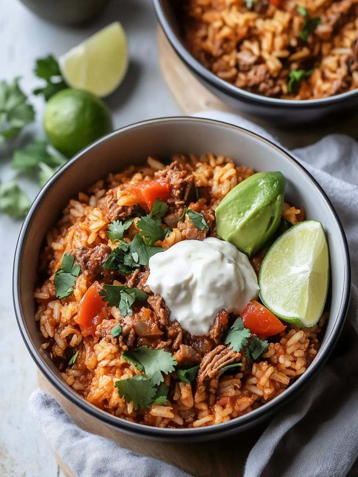 Savory Instant Pot Mexican Style Beef and Rice in 30 Minutes 2 Instant Pot Mexican Style Beef and Rice