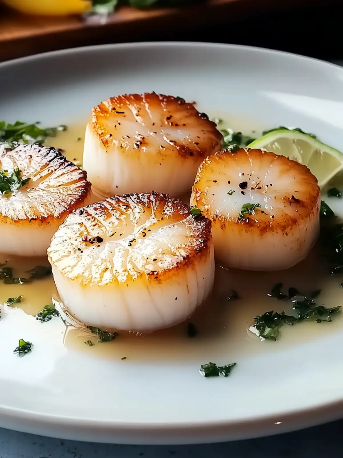 Gordon Ramsay’s Pan-Seared Scallops: Easy Seafood Perfection 4 Gordon Ramsay’s Pan-Seared Scallops: A Delicious Seafood Recipe
