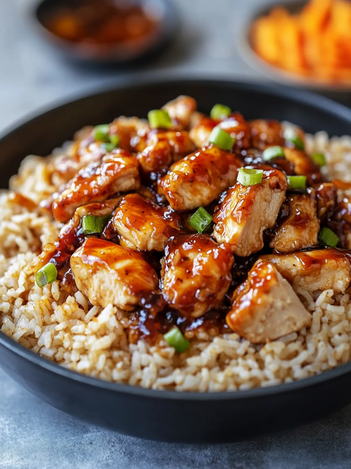 One-Pan Honey BBQ Chicken Rice – Effortless Family Feast 4 One-Pan Honey BBQ Chicken Rice – Easy Supper Idea for Family Dinners