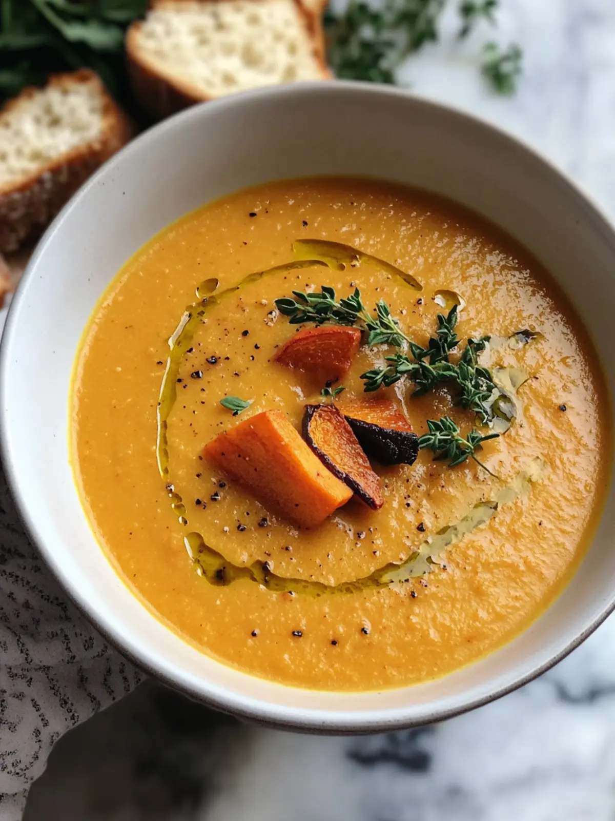 Creamy Roasted Veggie Soup: Easy, Wholesome Comfort Awaits 2 Creamy Roasted Veggie Soup: Easy, Wholesome & Delicious