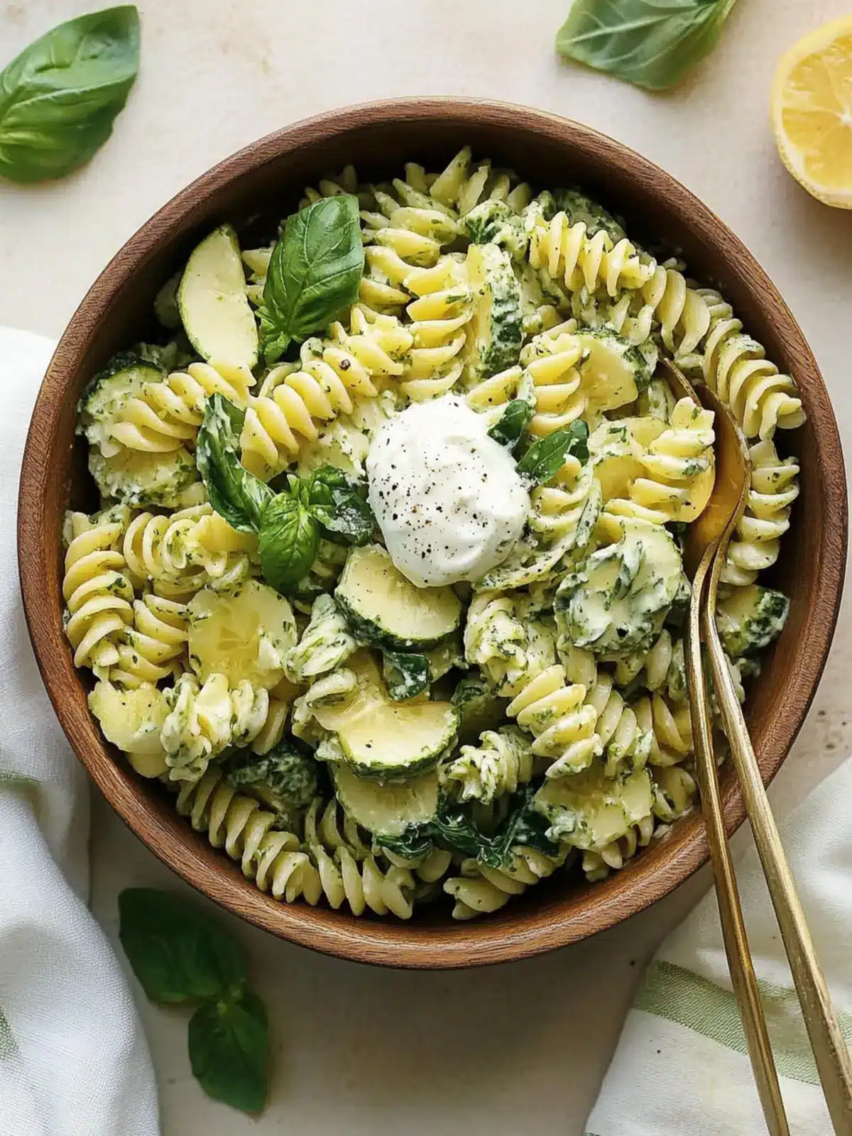 Green Goddess Pasta Salad Recipe with Fresh Herbs Love 2 Green Goddess Pasta Salad Recipe with Fresh Herbs and Creamy Dressing