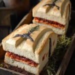 Terrifying Coffin Sandwiches That Wow at Halloween Parties 6 Terrifying coffin sandwiches
