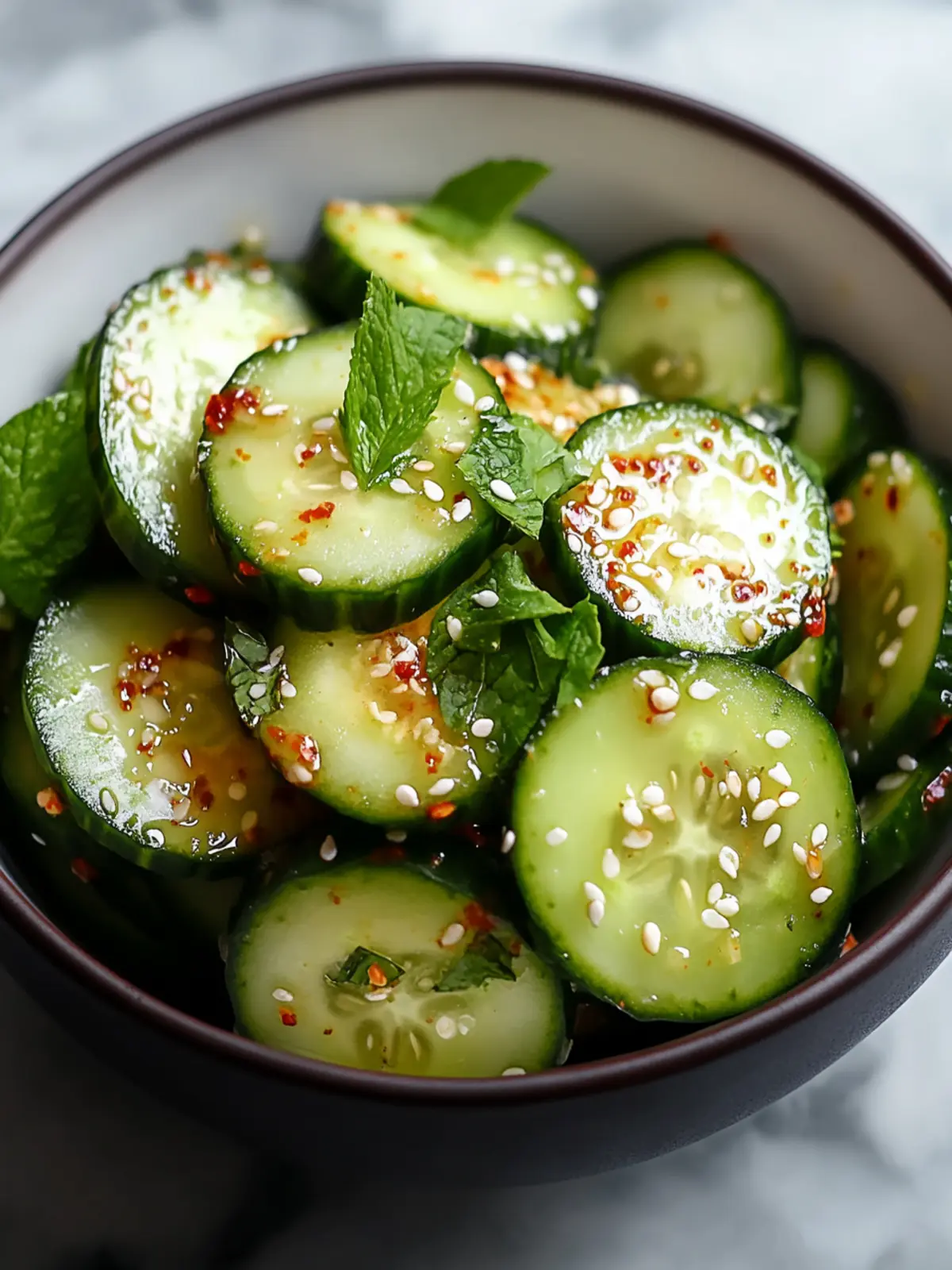 Easy & Spicy Cucumber Salad in 10 Minutes for a Refreshing Kick 5 Easy & Spicy Cucumber Salad in 10 Minutes!