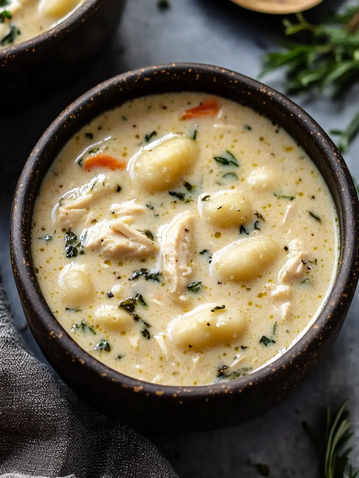 Cozy Up with Creamy Garlic Chicken Gnocchi Soup Tonight 5 Creamy Garlic Chicken Gnocchi Soup