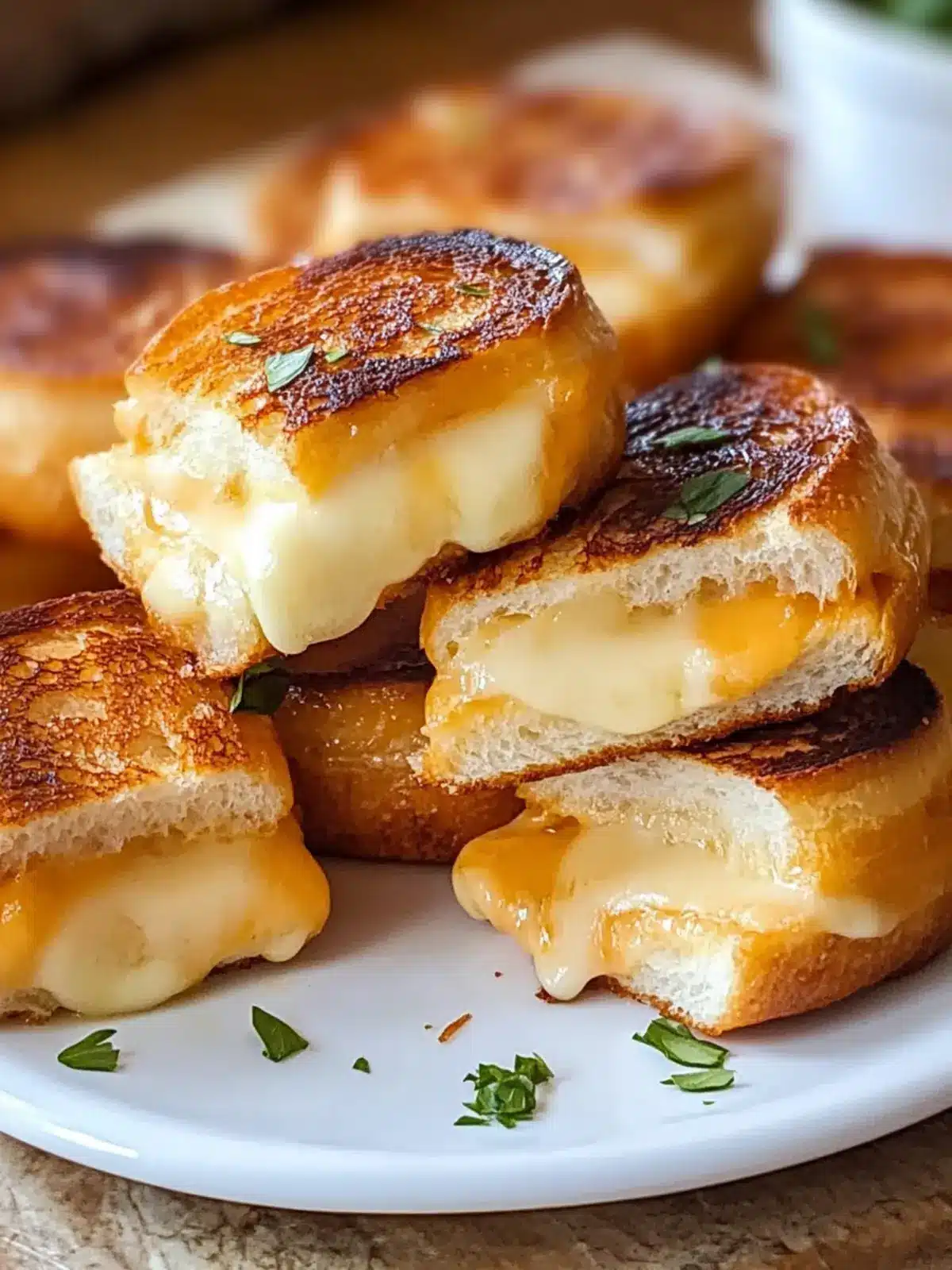 Mini Grilled Cheese Hawaiian Rolls – Easy Crowd-Pleaser Delight 5 Mini Grilled Cheese Hawaiian Rolls – Easy, Cozy, Crowd-Pleaser Recipe