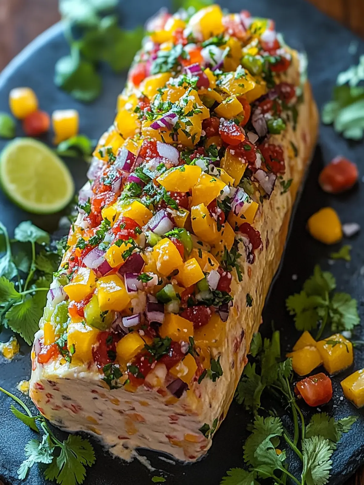 Fiesta Cowboy Caviar Cheese Log: Your New Favorite Appetizer 3 Fiesta Cowboy Caviar Cheese Log