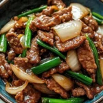 Savory Chinese Beef and Onion Stir Fry Recipe in 25 Minutes 3 Chinese Beef and Onion Stir Fry Recipe