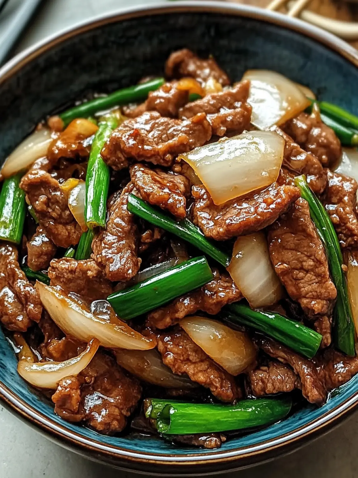 Savory Chinese Beef and Onion Stir Fry Recipe in 25 Minutes 5 Chinese Beef and Onion Stir Fry Recipe