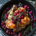 Sticky Cranberry Thyme Chicken Recipe with Food Photography Tips 3 Sticky Cranberry Thyme Chicken & Food Photography Tips