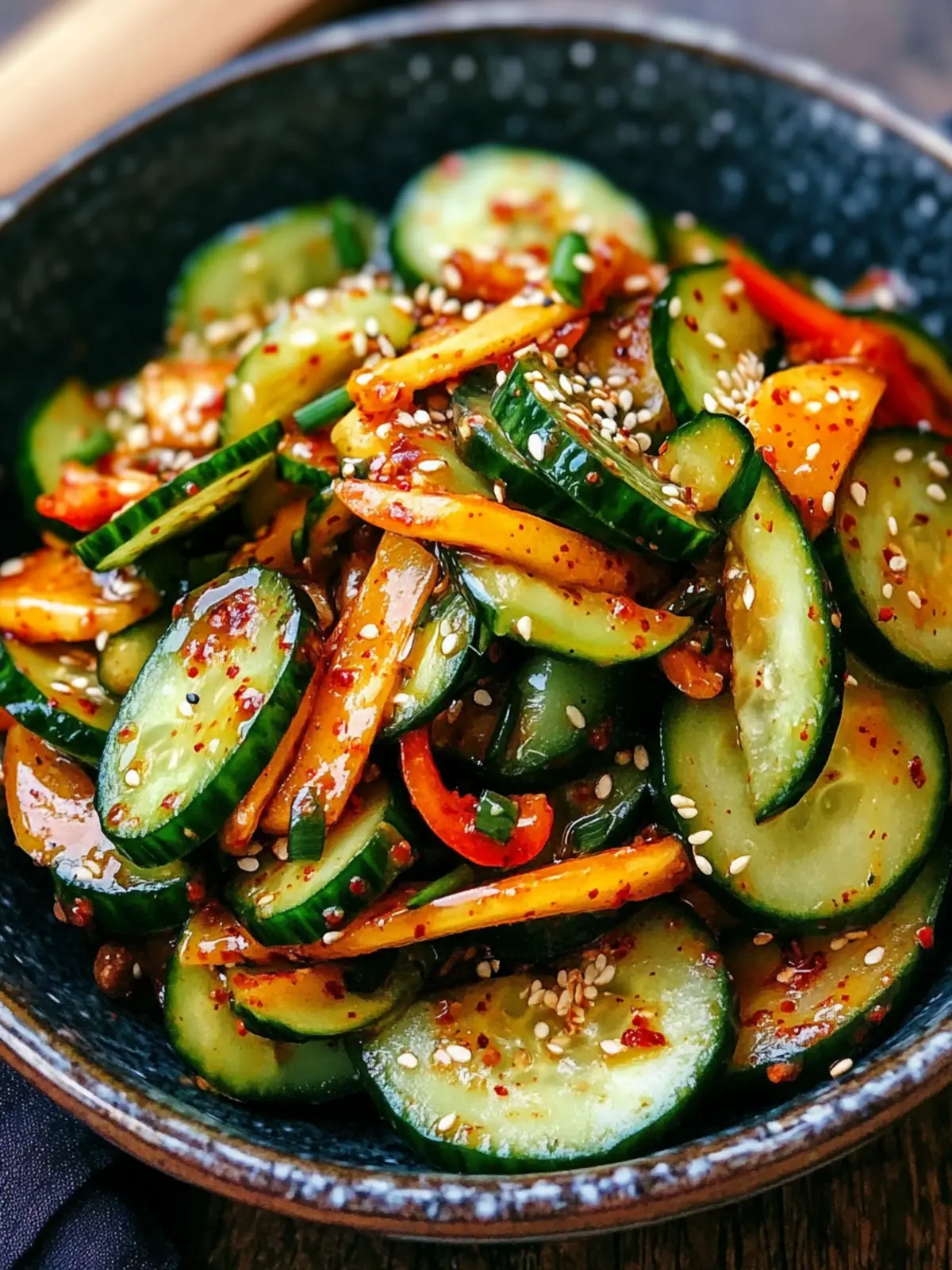 10-Minute Spicy Korean Cucumber Salad That Dazzles Your Tastebuds 3 Spicy Korean Cucumber Salad (10 Minutes ONLY!)