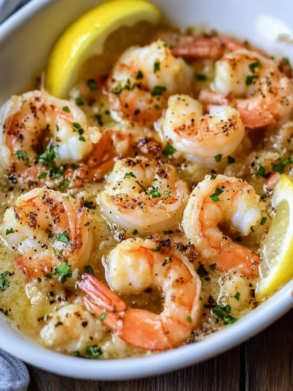 Ina's Baked Shrimp Scampi: Quick Garlic Butter Delight 4 Ina’s Baked Shrimp Scampi