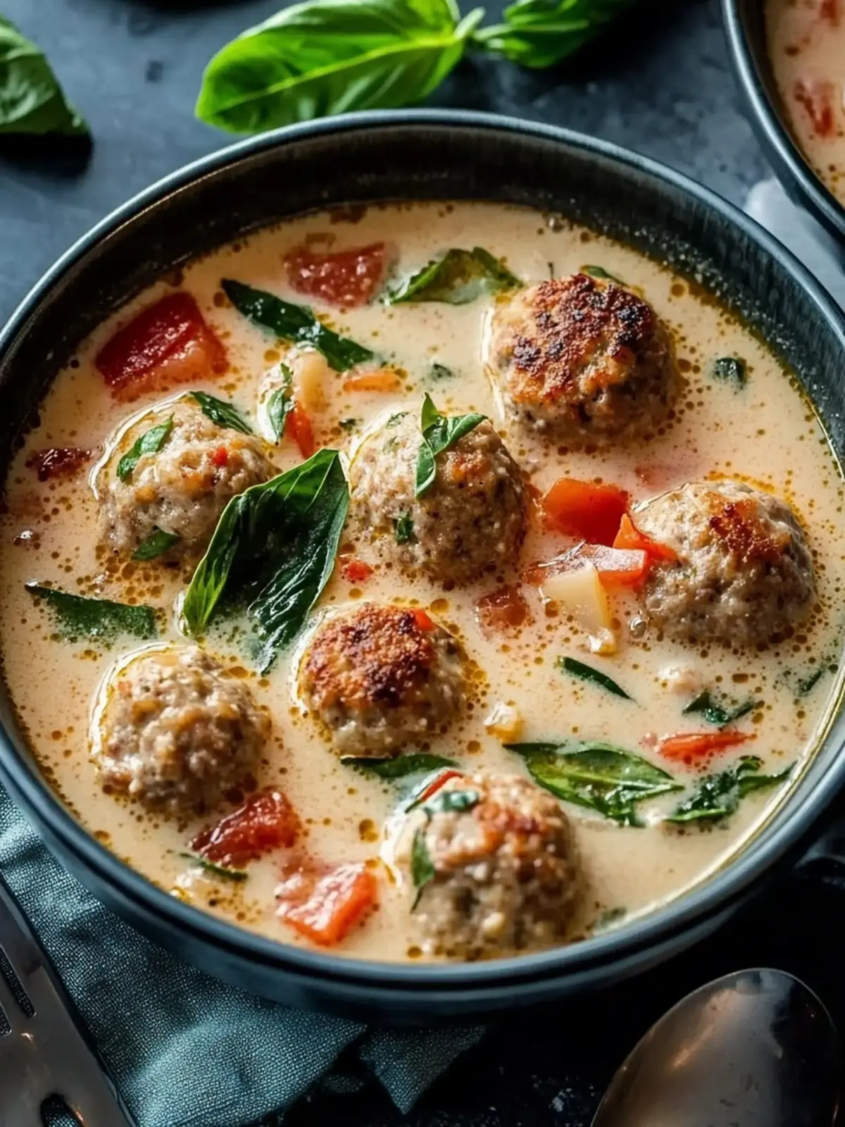 Creamy Italian Meatball Soup: A Cozy Comfort Bowl 3 Creamy Italian Meatball Soup