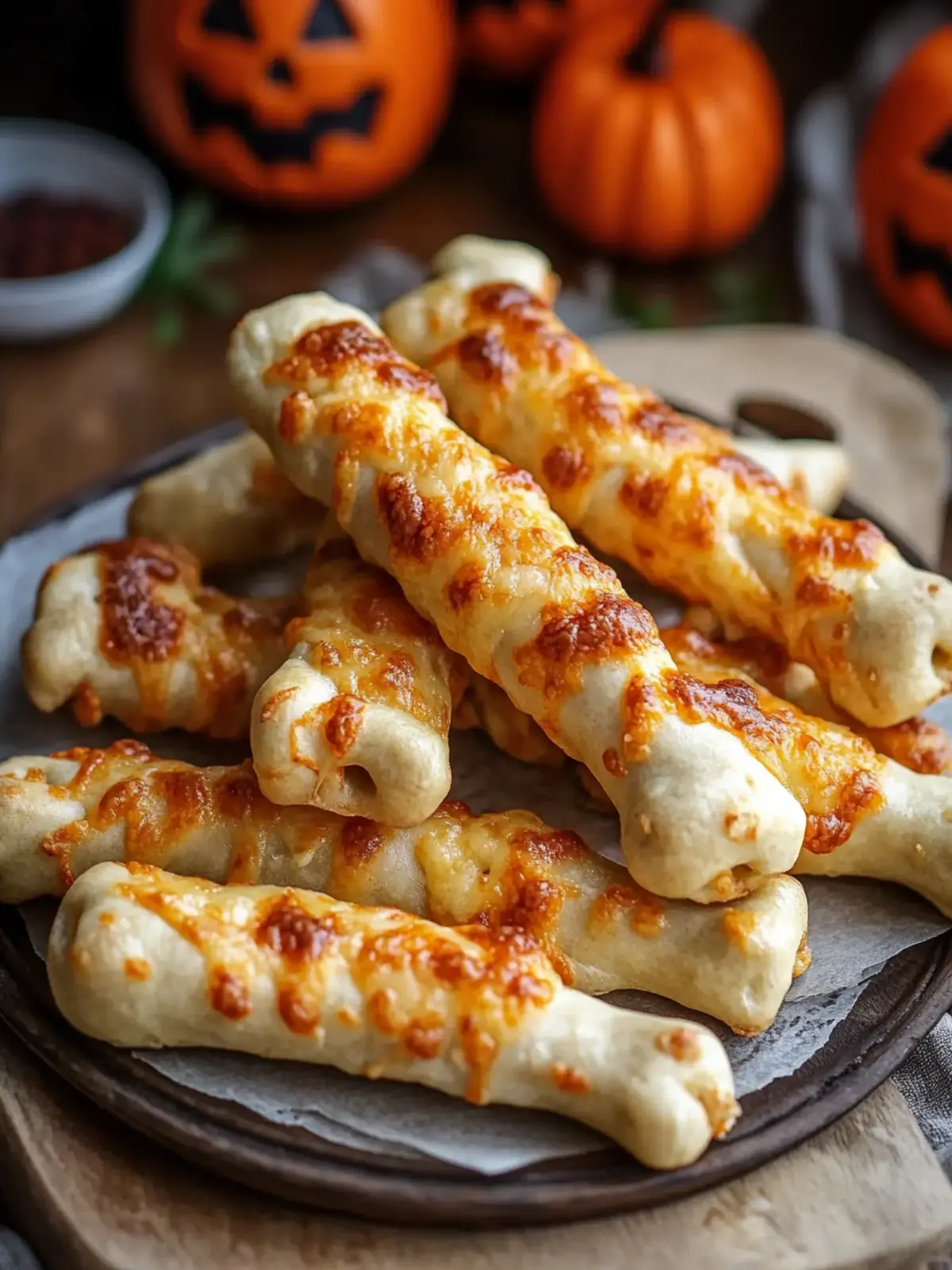 Easy Cheesy Halloween Breadstick Bones Recipe for Spooky Fun 2 Easy Cheesy Halloween Breadstick Bones Recipe