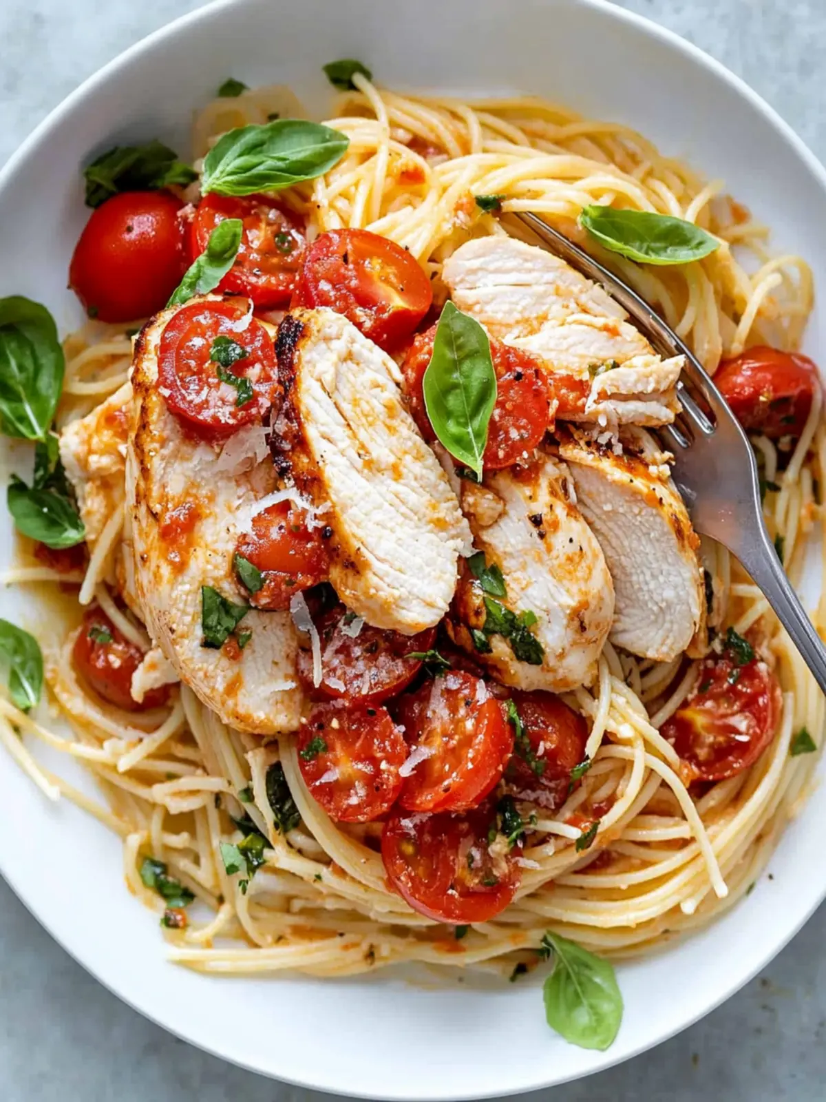 Delicious Bruschetta Chicken Pasta for Quick Summer Dinners 3 Bruschetta Chicken Pasta