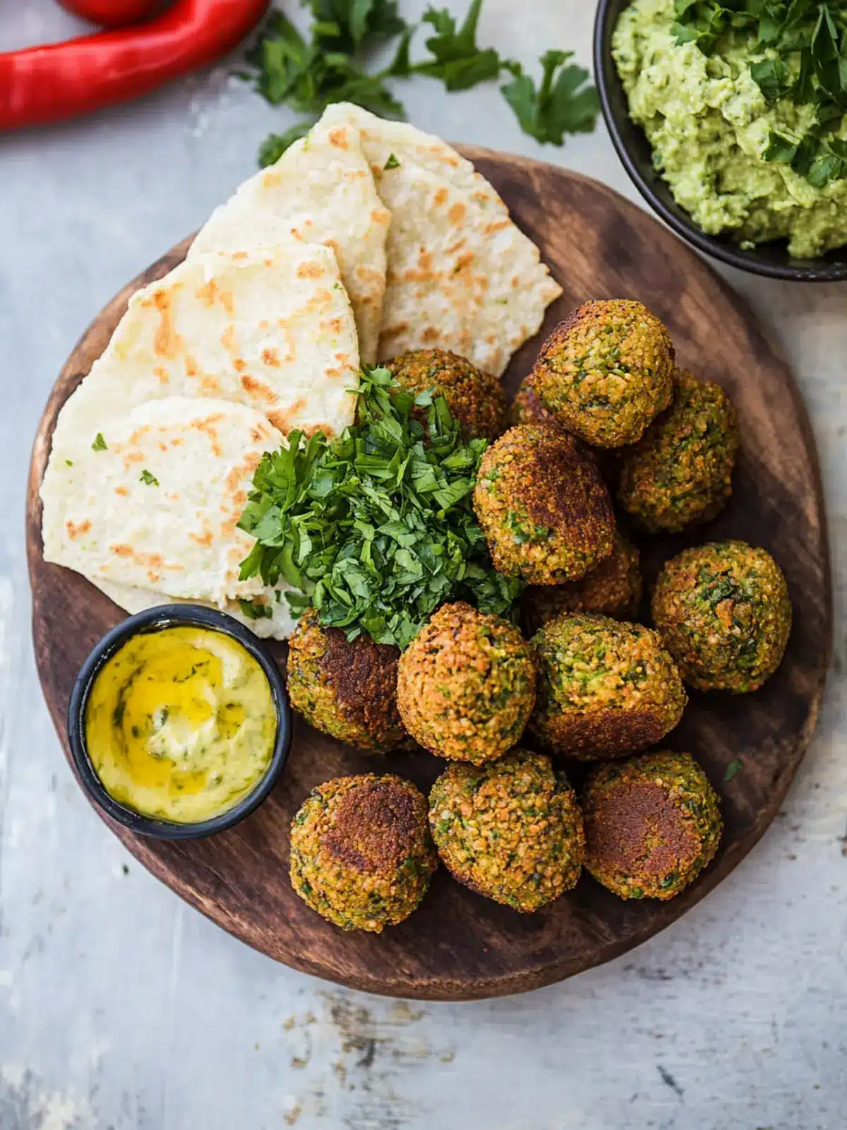 Crispy Traditional Falafel: Your New Favorite Snack! 3 Falafel (The Crispy Traditional Way)