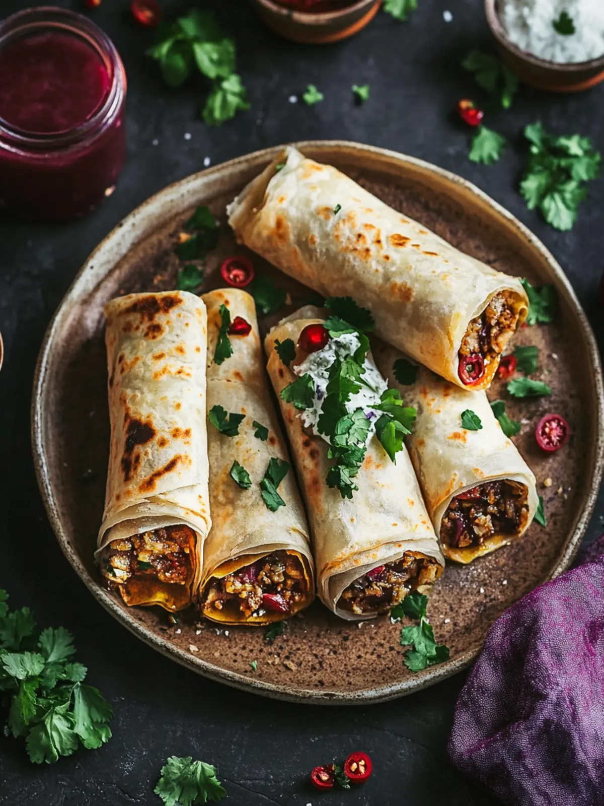 Crispy Musakhan Rolls: A Flavor-Packed Twist for Dinner 4 Crispy Musakhan Rolls