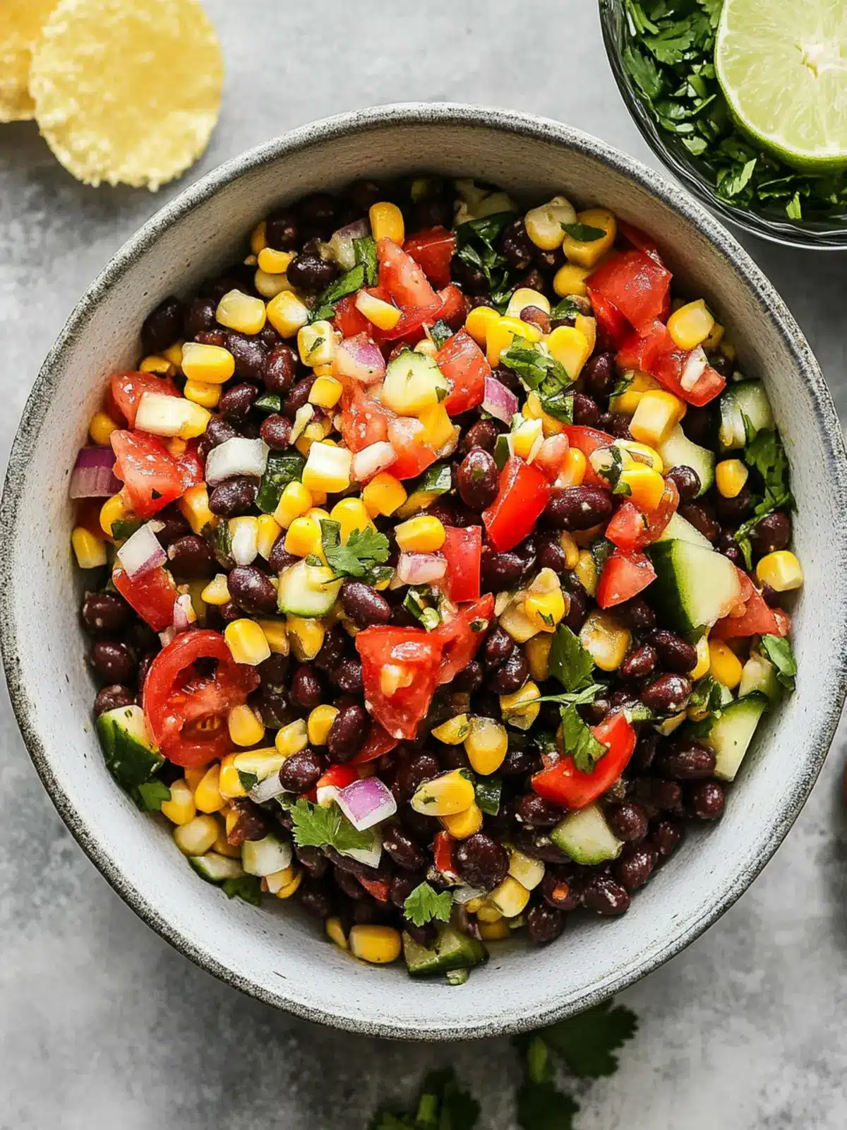 Delicious Black Beans and Corn Salad for a Vibrant Summer Meal 2 Black Beans and Corn Salad