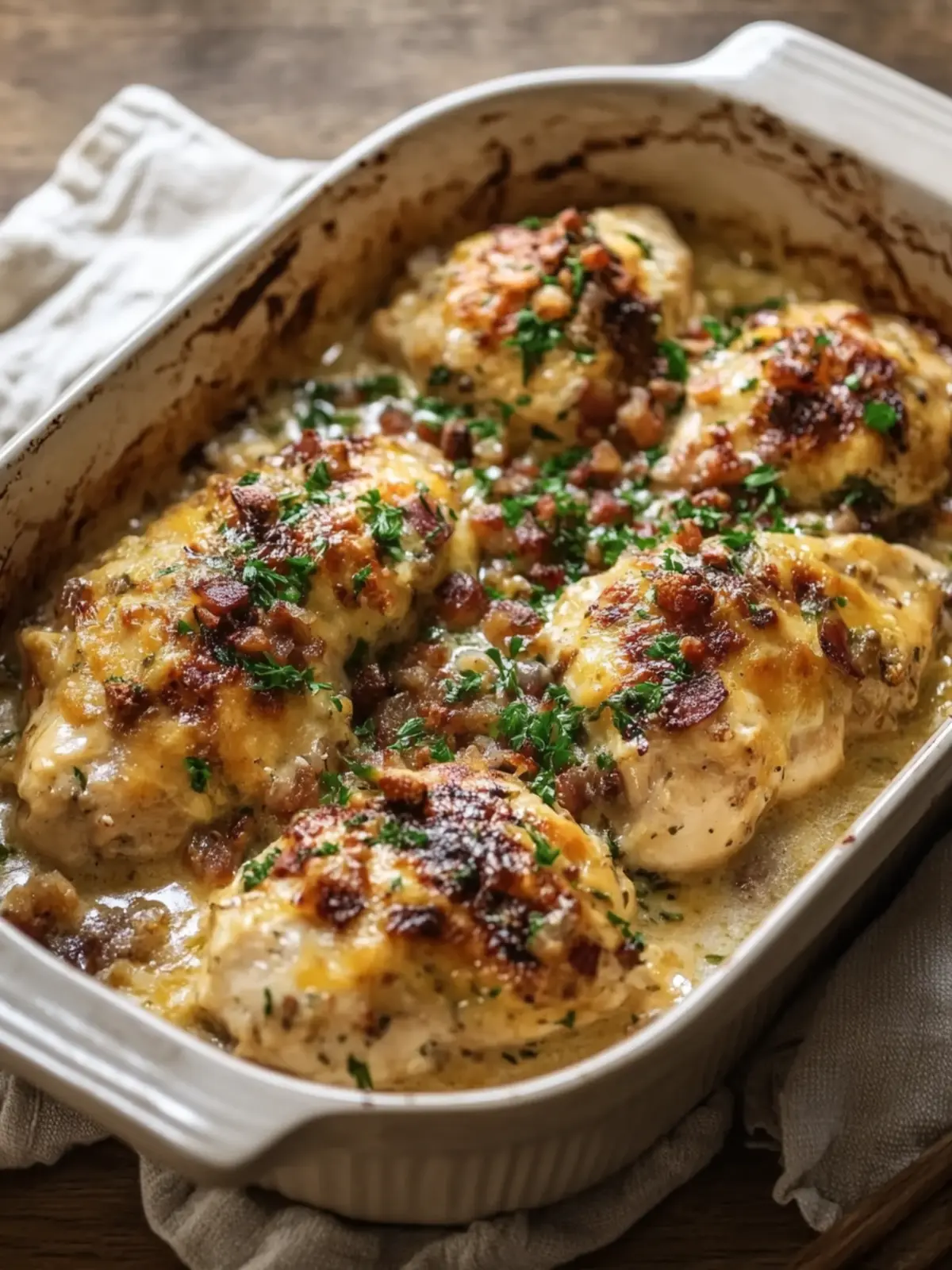 Mississippi Mud Chicken: Your Rich & Cheesy Comfort Food Fix 5 Mississippi Mud Chicken (Rich & Cheesy Oven-Baked Comfort Food)