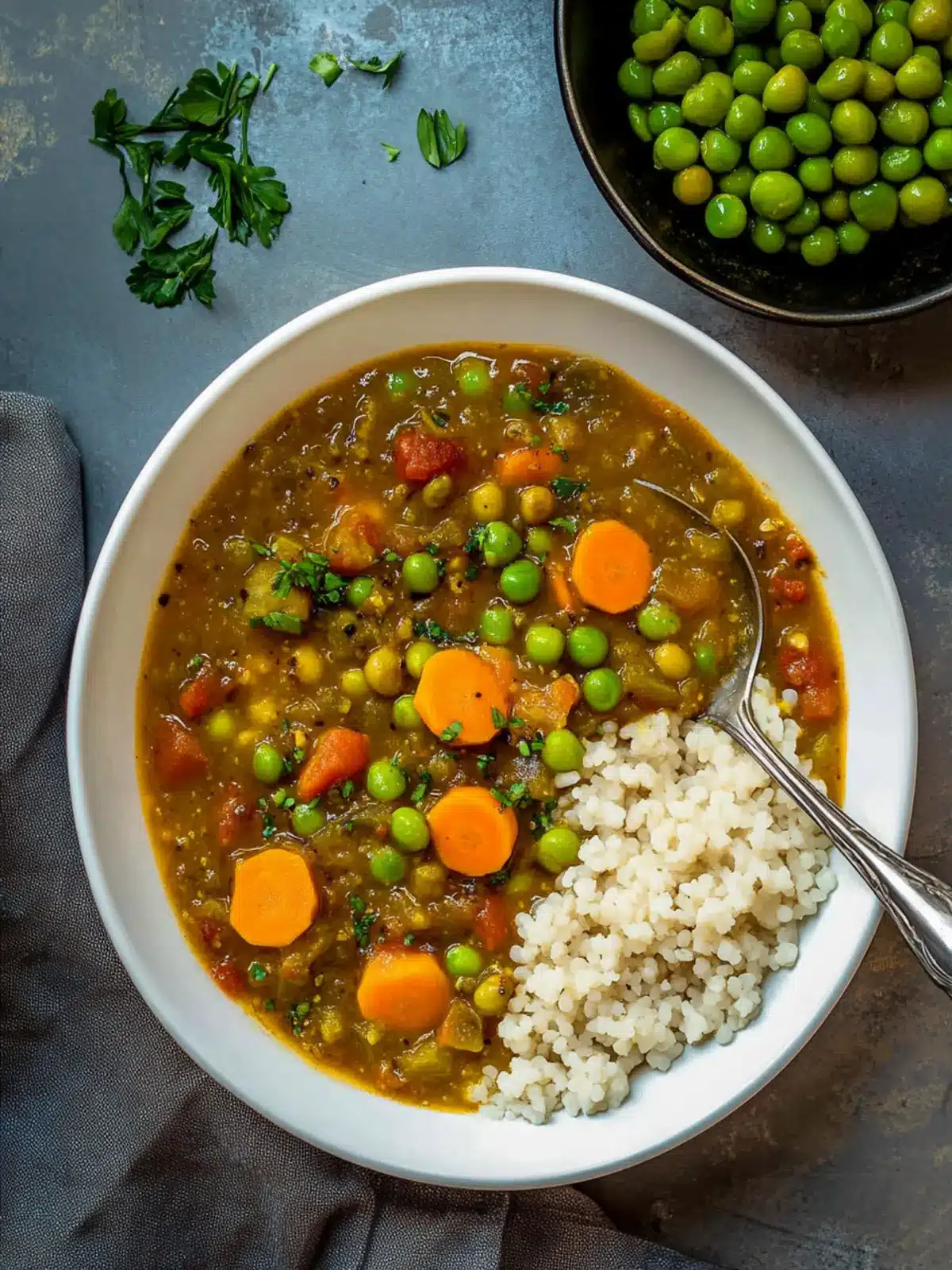 Savory Peas Stew (Bazella) - Your Family's New Comfort Favorite 3 Peas Stew (Bazella)
