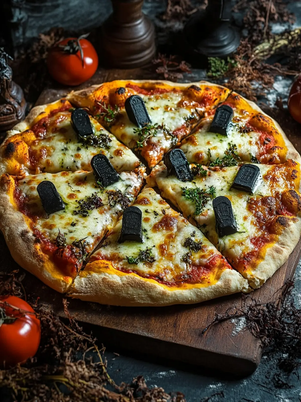 Cemetery Flatbread Pizza That Turns Dinner Into A Haunted Feast 5 Cemetery Flatbread Pizza That Turns Dinner Into A Haunted Scene