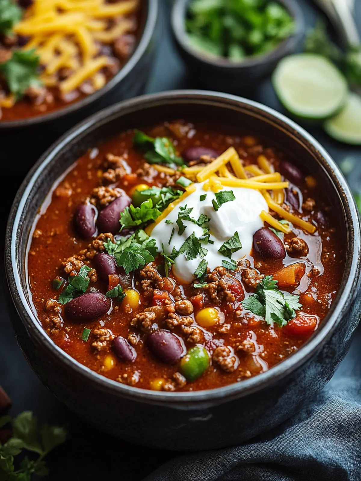 Crockpot Chili: Hearty Game Day Comfort Food Everyone Loves 2 Crockpot Chili (Football Season Recipe)