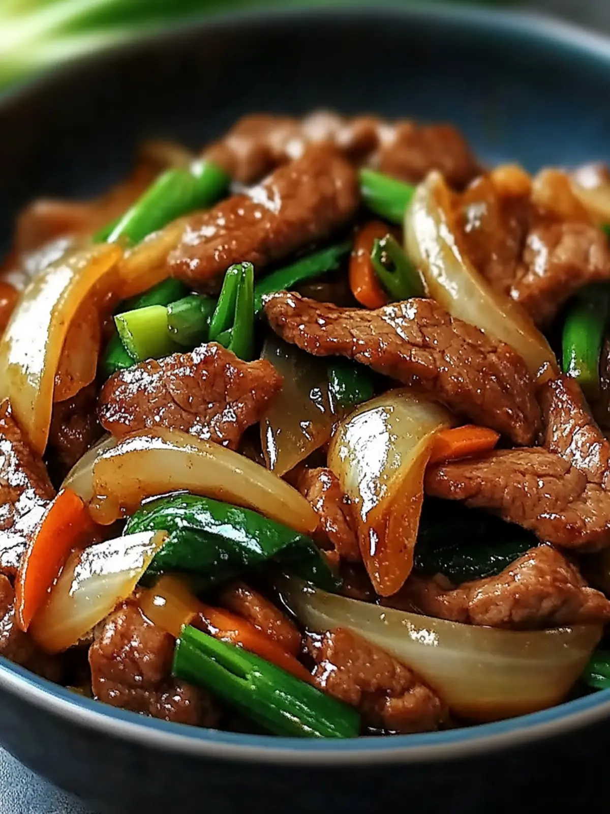 Savory Chinese Beef and Onion Stir Fry Recipe in 25 Minutes 2 Chinese Beef and Onion Stir Fry Recipe