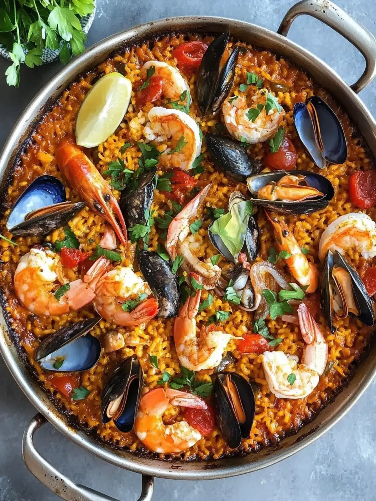 Authentic Spicy Seafood Paella: Bring Spain to Your Table 3 Authentic, Spicy Seafood Paella