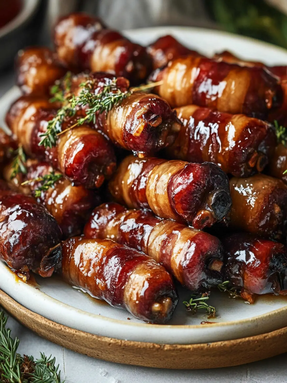 Irresistibly Sticky Pigs in Blankets: Your Festive Delight 5 Irresistibly Sticky Pigs in Blankets: A Christmas Party Treat