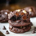 Irresistible Ultimate Triple Chocolate Cookies You Must Try 2 Ultimate Triple Chocolate Cookies