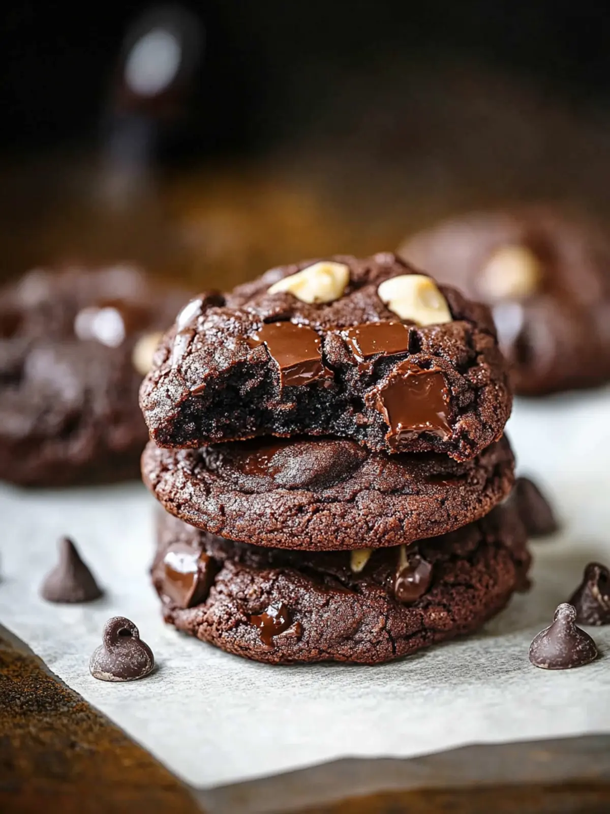 Irresistible Ultimate Triple Chocolate Cookies You Must Try 5 Ultimate Triple Chocolate Cookies