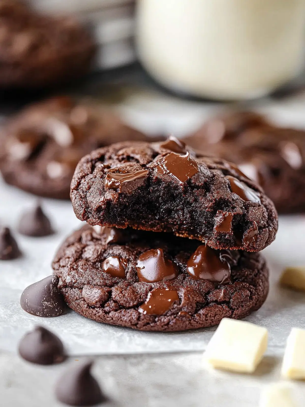 Irresistible Ultimate Triple Chocolate Cookies You Must Try 3 Ultimate Triple Chocolate Cookies