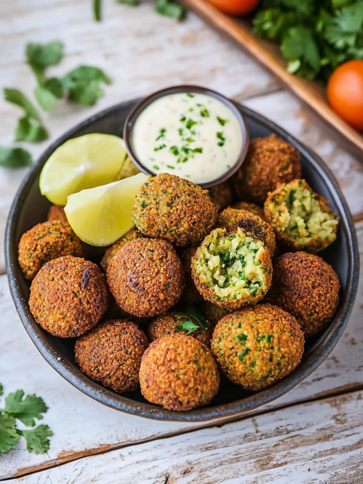 Crispy Traditional Falafel: Your New Favorite Snack! 5 Falafel (The Crispy Traditional Way)