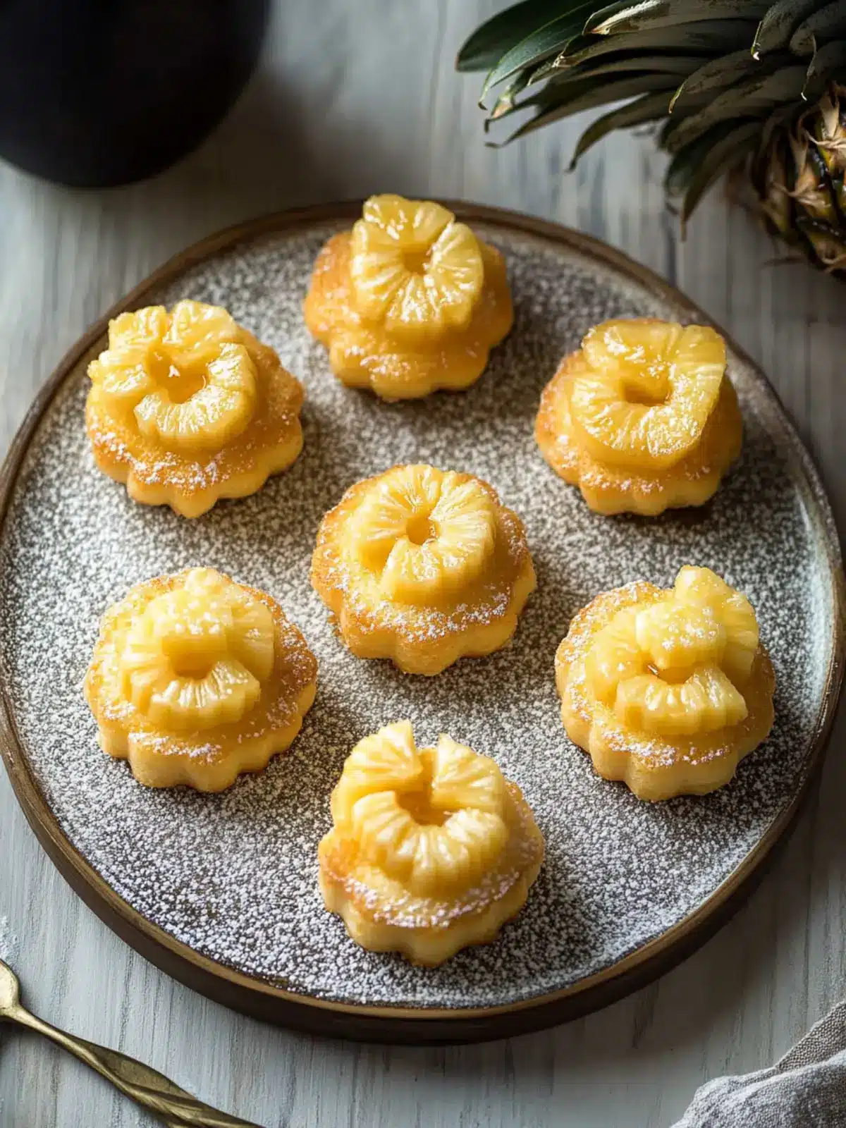 Irresistible Tea Cakes with Pineapple for Sweet Celebrations 5 Tea Cakes with Pineapple