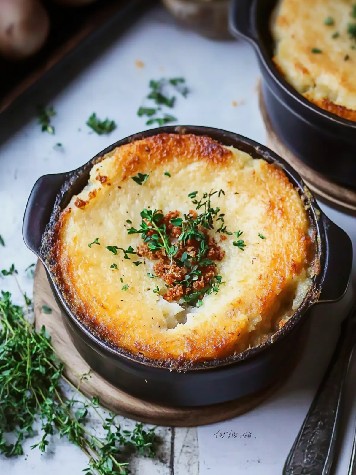 Savor the Comfort of Lebanese Shepherd's Pie Potato Souffle 3 Lebanese Shepherd’s Pie- Potato Souffle