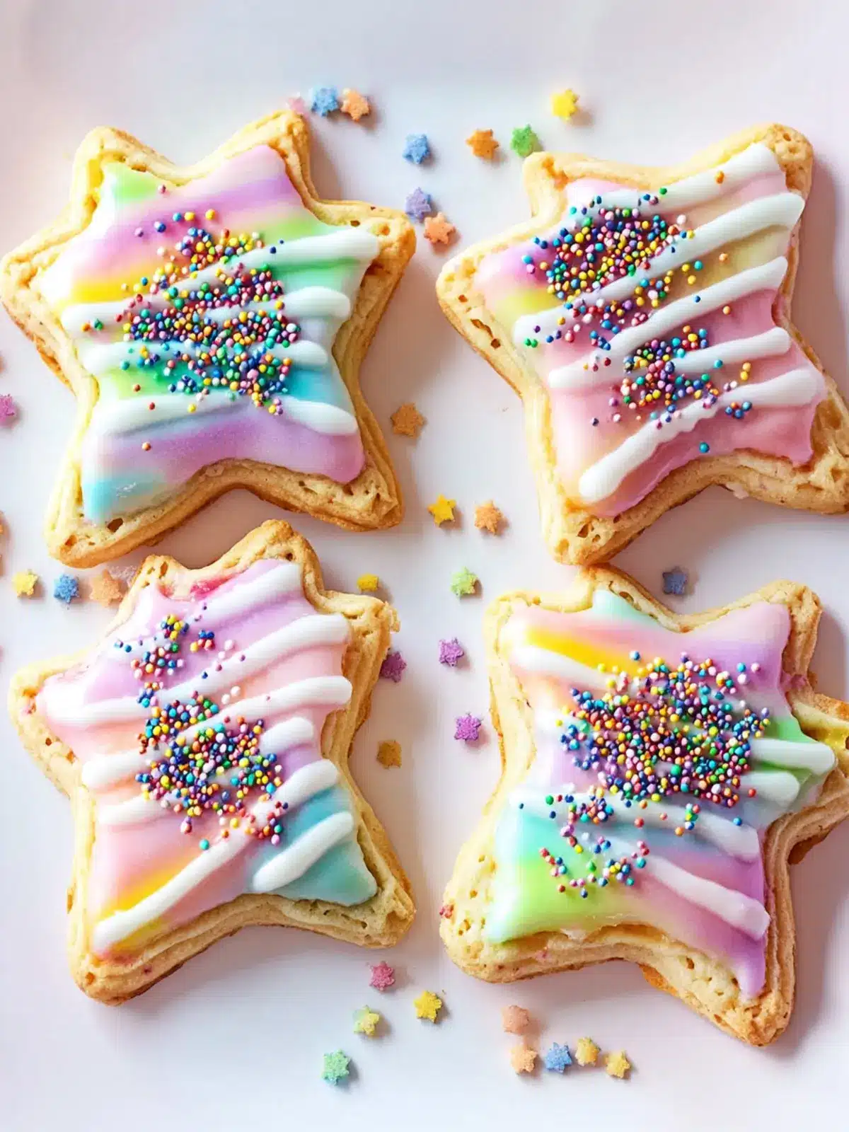 Gluten-Free Rainbow Pop Tarts Recipe for Vibrant Sweetness 4 Rainbow Pop Tarts Recipe