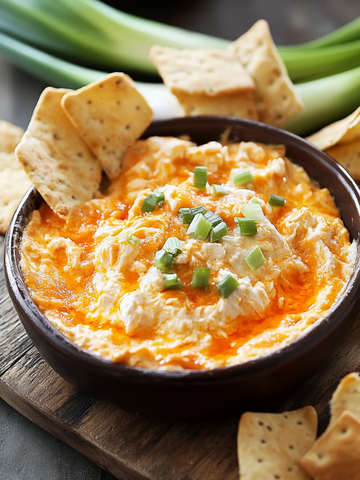 Savory Buffalo Chicken Dip - Perfect for Your Next Gathering 4 Buffalo Chicken Dip
