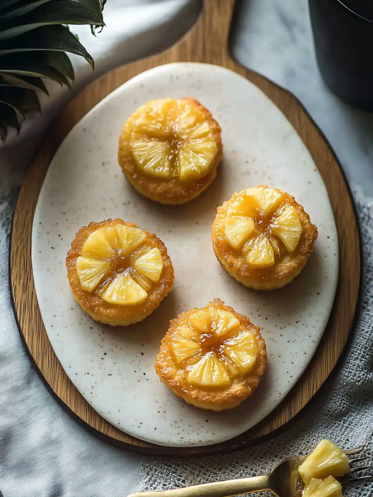 Irresistible Tea Cakes with Pineapple for Sweet Celebrations 3 Tea Cakes with Pineapple