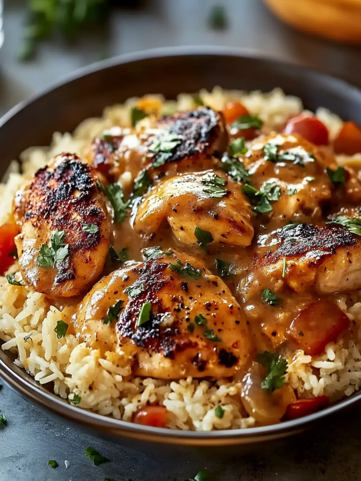 Savory Smothered Chicken and Rice for Cozy Family Dinners 3 Smothered Chicken and Rice