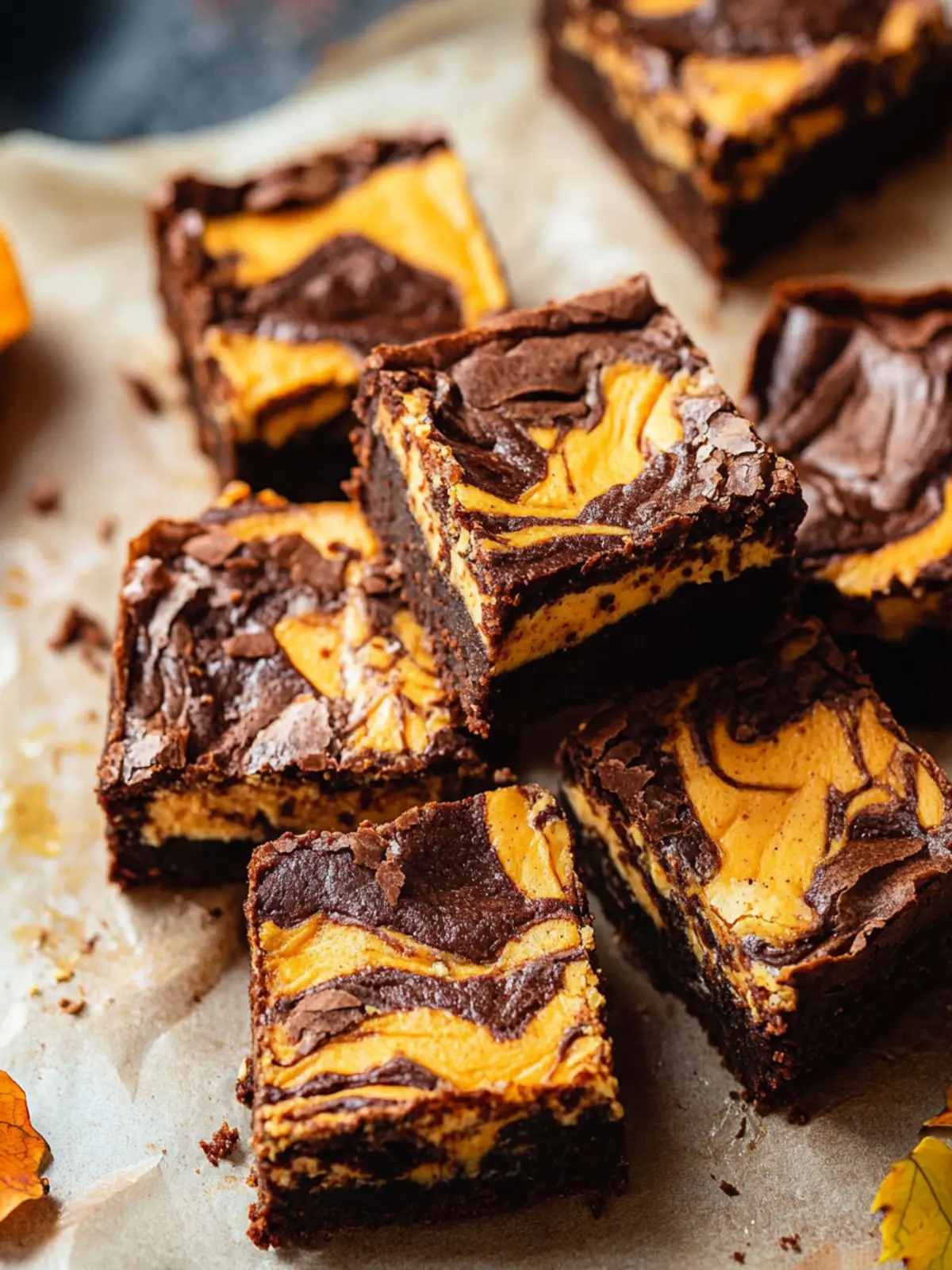 Decadent Pumpkin Cheesecake Brownies for Cozy Fall Indulgence 2 Pumpkin Cheesecake Brownies
