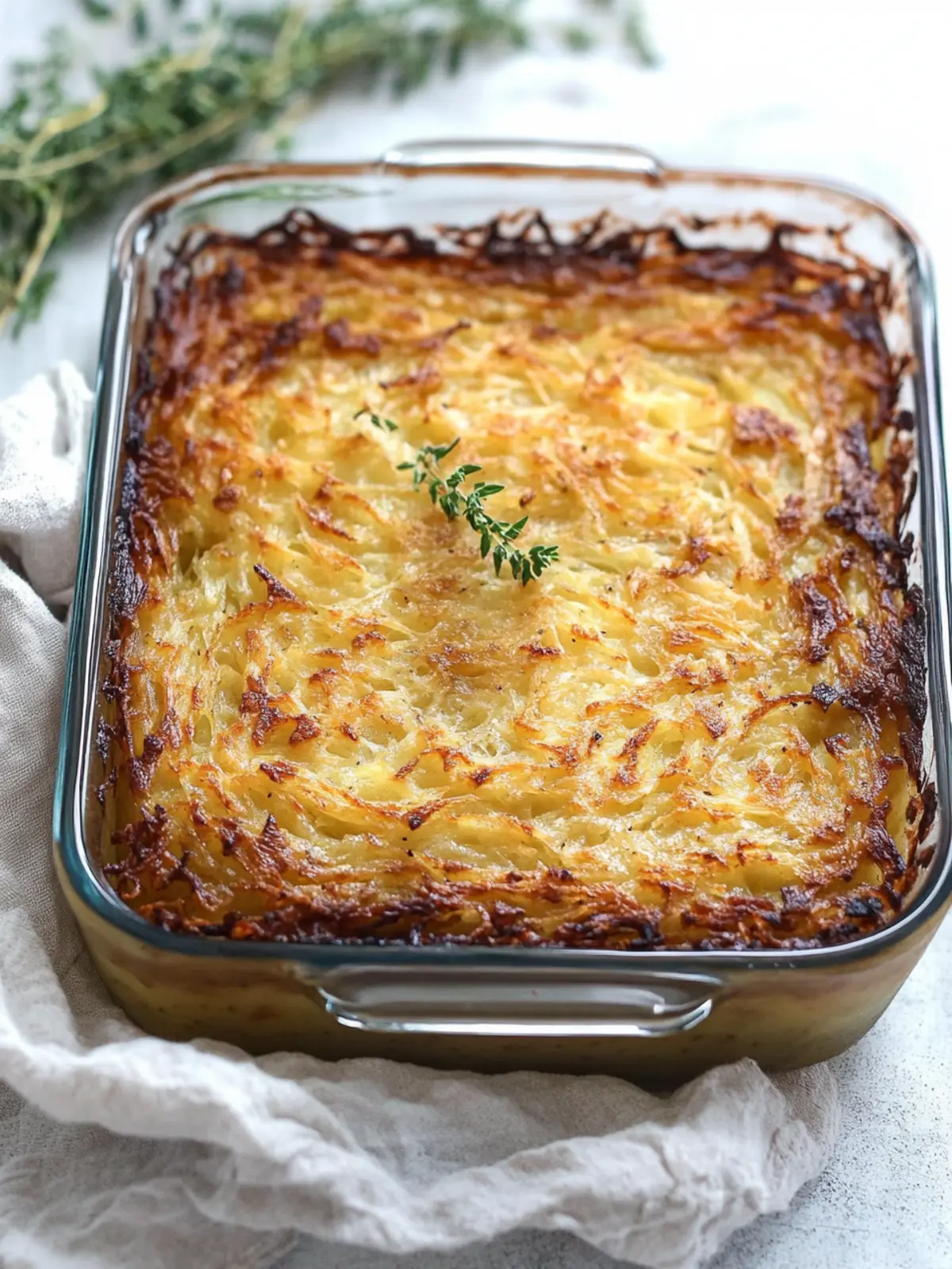 Crispy Potato Kugel Recipe: A Healthy Twist on Tradition 2 Crispy Potato Kugel Recipe