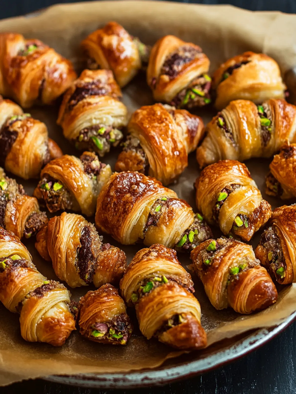 Pistachio Rugelach: Flaky, Nutty Delights for Any Occasion 4 Pistachio Rugelach: Flaky, Nutty, and Perfect