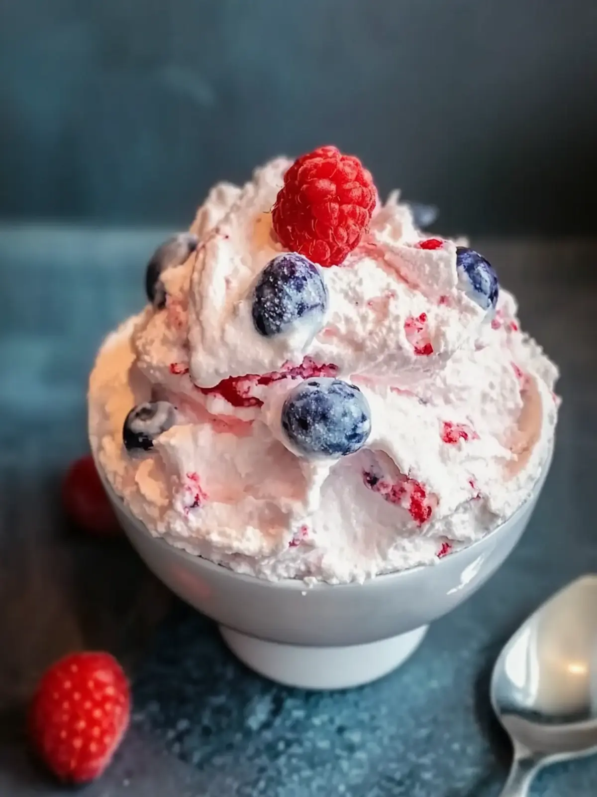 Red, White & Blueberry Fluff: A Quick Summery Delight 4 Red, White & Blueberry Fluff