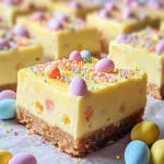 Zesty Easy Easter Egg Lemon Cheesecake Bars for Spring Fun 4 Easy Easter Egg Lemon Cheesecake Bars with a Zesty Twist