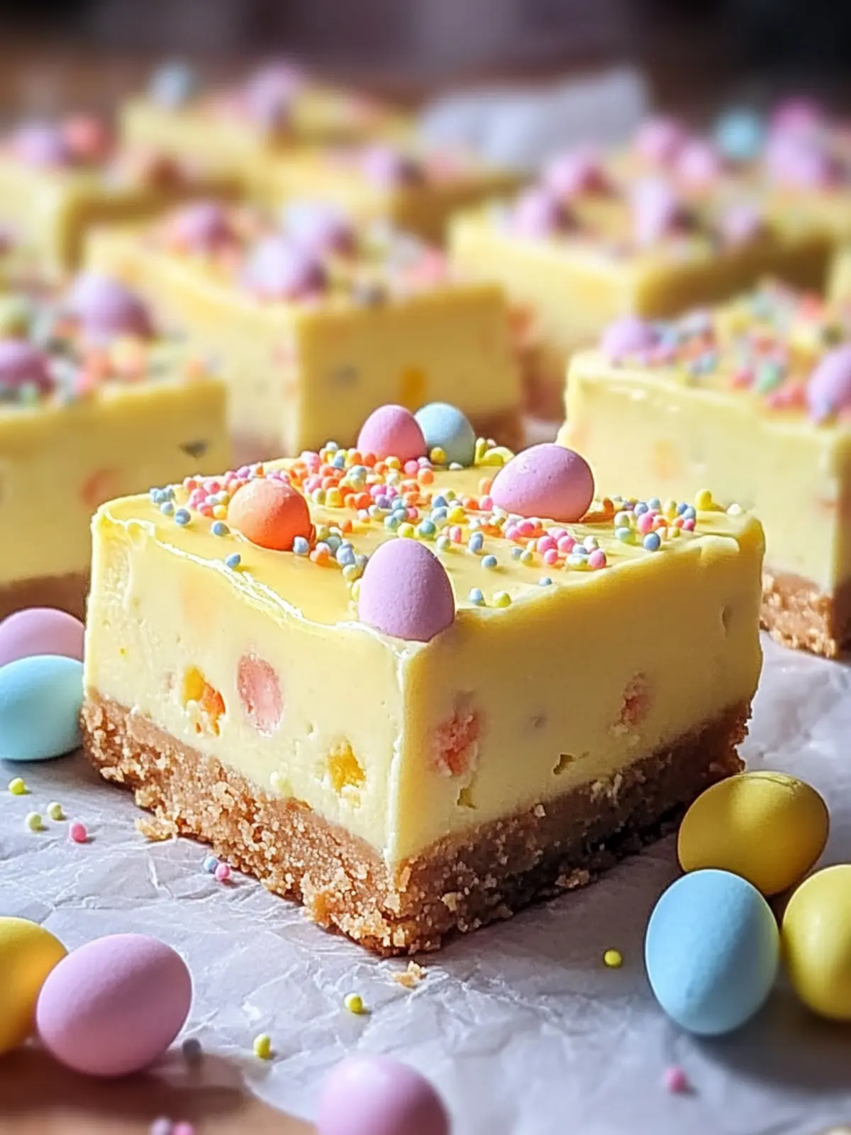 Zesty Easy Easter Egg Lemon Cheesecake Bars for Spring Fun 5 Easy Easter Egg Lemon Cheesecake Bars with a Zesty Twist