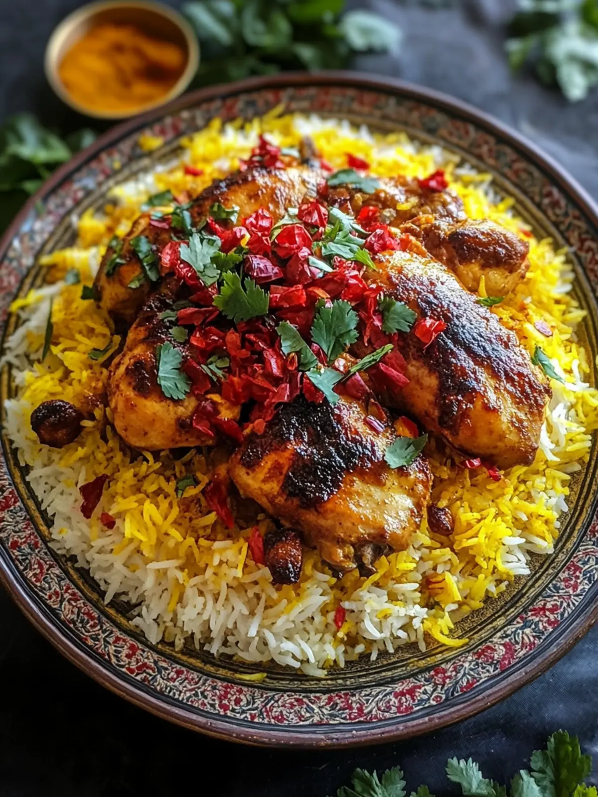 Persian Chicken & Saffron Rice: Your New Favorite One-Pot Wonder 3 Persian Chicken & Saffron Rice: Discover This Flavorful Delight!