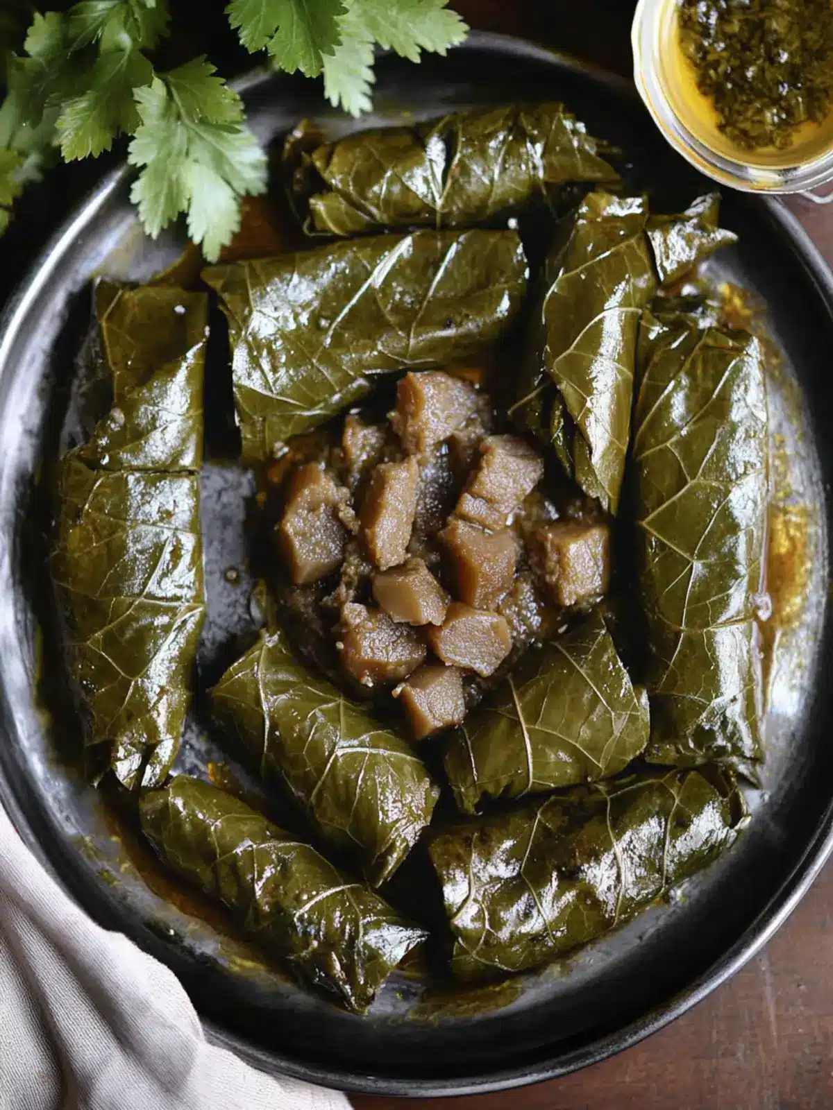 Delicious Warak Enab: Savory Lebanese Grape Leaves Recipe 5 Warak Enab (Lebanese grape leaves)