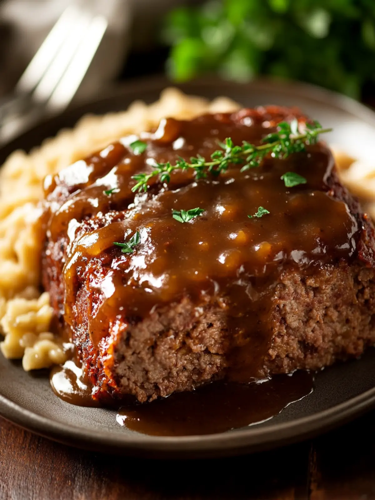Homemade Meatloaf with Gravy – Irresistible Comfort Food Delight 4 Homemade Meatloaf with Gravy – The Ultimate Comfort Food Classic