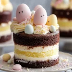 Mini Easter Layer Cakes for a Sweet Spring Celebration 5 Mini Easter Layer Cakes