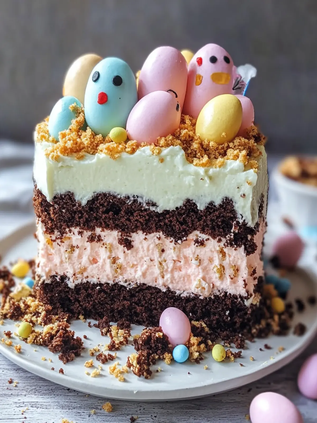 Easter Dirt Cake: No-Bake Delight for Sweet Spring Celebrations 3 Easter Dirt Cake